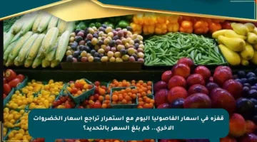 قفزة في أسعار الفاصوليا اليوم مع استمرار تراجع أسعار الخضروات الأخرى.. كم بلغ السعر بالتحديد؟